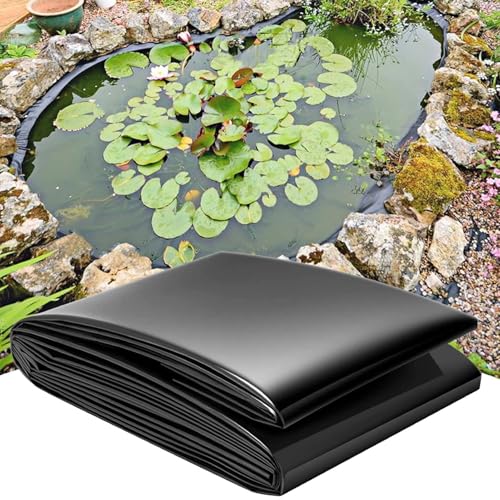 Bâche de bassin en PEHD étanche pour grand jardin et élevage de koïs