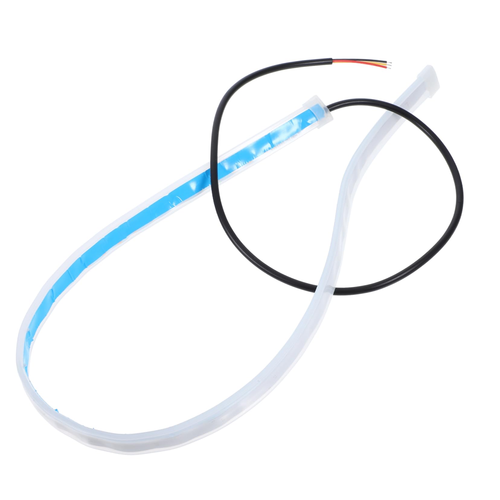 GANAZONO 2Pcs Car Hood Light Strip Dynamic Turn Signal LED Strip Lights for Trucks Vehicles Sleek Design Easy Installation Enhances Driving Safety with Flowing Effects