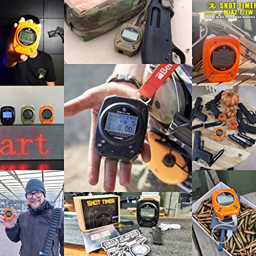 Shot Timer With Belt Clip -Shot Timer For Shooting Competition Multifunction Dry Fire For Pistols&Rifle-Ideal For Uspsa,Ipsc, Apsc, Idpa, 3 Gun&Steel Challenge Practice Shooting And Competition #TOP6