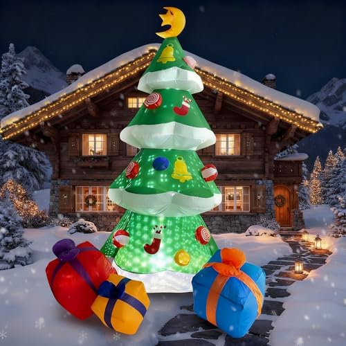 Festive Fun: COOLWUFAN's Ultimate Inflatable Christmas Tree