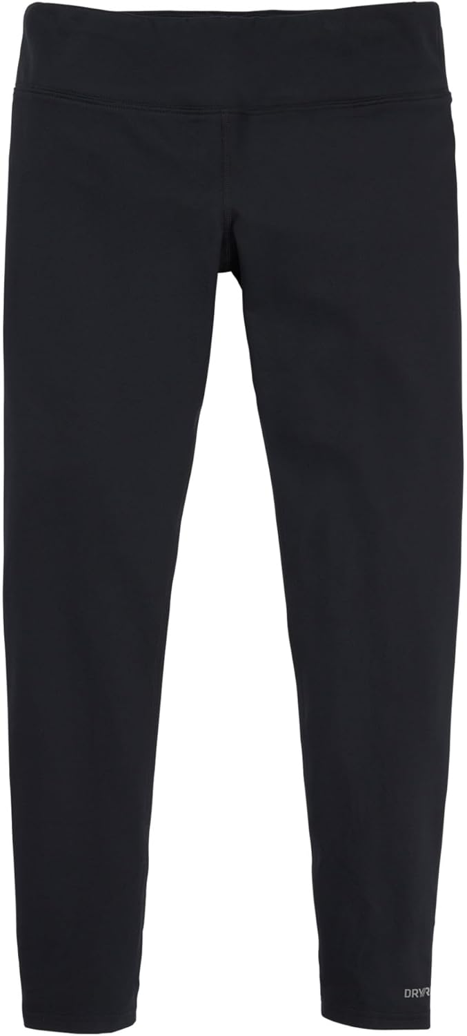 Burton Women's Midweight Base Layer Pants, True Black, Medium