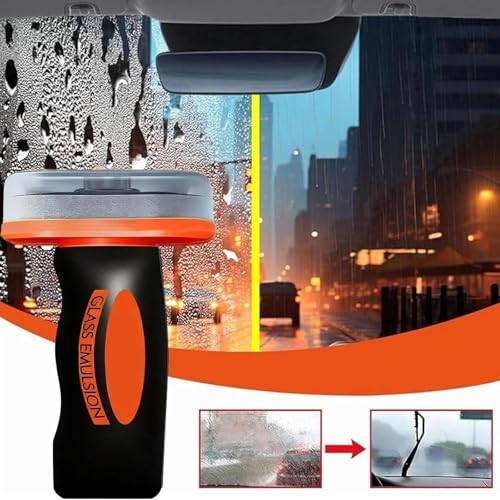 Q4 Glass Guard, Qifor Glass Cleaner, Hand-Held Glas-s Emulsion Cleaner, Oil Film Remover for Car Windshields and Windows (1)