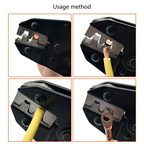 Pince à sertir portable pour électricité auto-réglable 10-30 A de type boîtier - 3