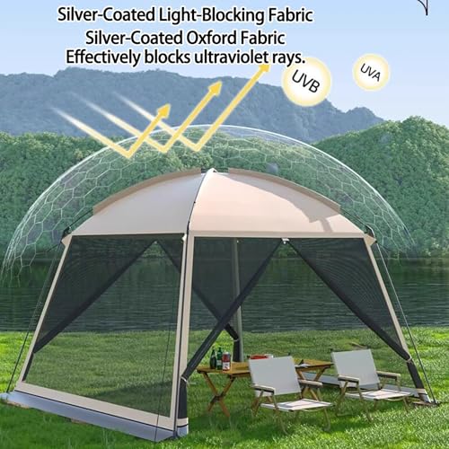 Carpa portátil ventilada con mosquitero para 1 persona miniatura 3