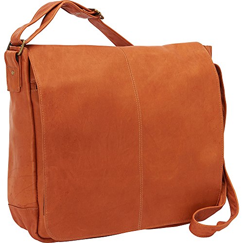 David King & Co. Laptop Messenger Bag Plus, Tan, One Size