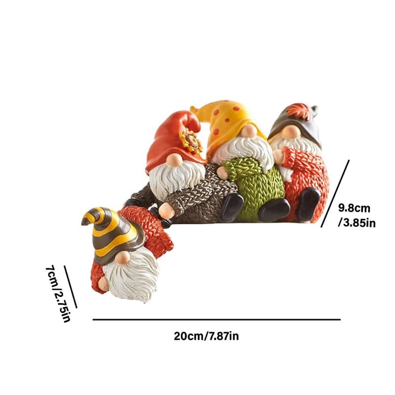 Décoration de jardin imperméable : offrez ce nain de Père Noël miniature