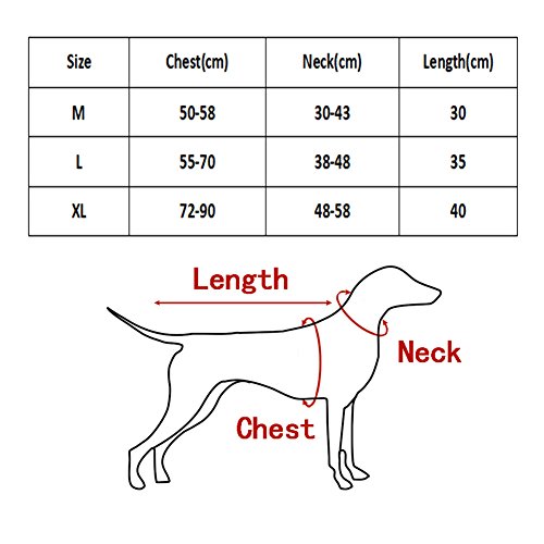 Ploopy Light Weight Haustier Hundeschwimmweste Schwimmsicherheitsweste, Nacht reflektierende Schwimmweste für Hunde Orange XL - 5