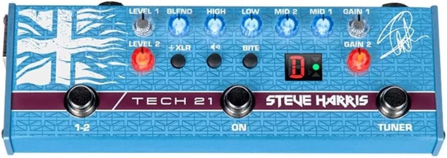 Tech 21 NYC Steve Harris Signature Sansamp