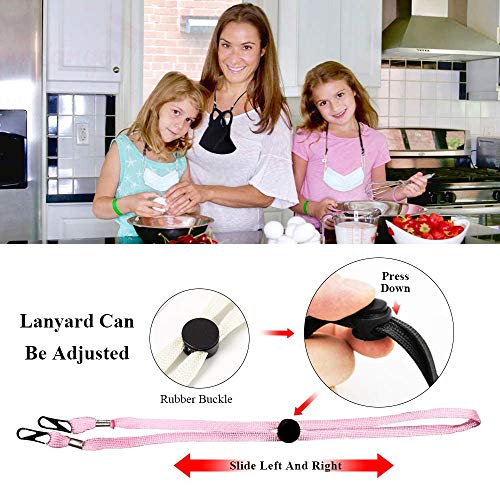 Delicay LANYARD 001 Face Mask Lanyard Strap Adjustable Mask Holder Ear Saver Around The Neck Mask Hanger thumb #5