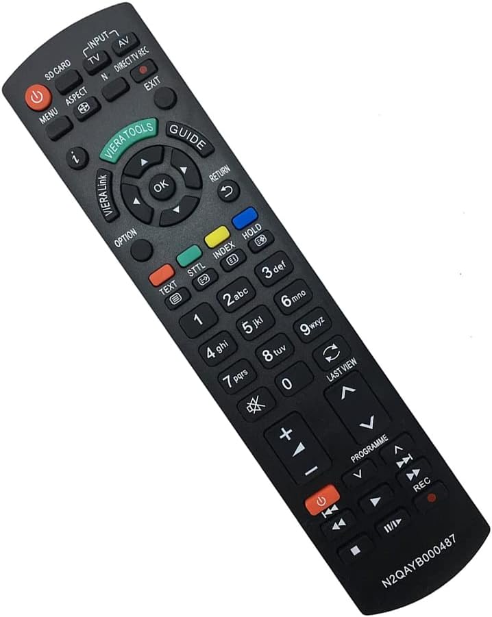 AULCMEET N2QAYB000487 sub N2QAYB000490 N2QAYB000354 N2QAYB000239 Replace Remote Fit for Panasonic TX-P42ST30B TX-P42ST30E TX-P42GTN33 TX-P42GTS31 TX-P42GTX34 TX-P42ST30J TX-P42ST31B TX-P42ST32Y - Image 3