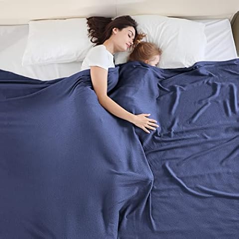 VHOME Kühldecken für Heißschläfer - 100% Bambus Sommerdecke Cover