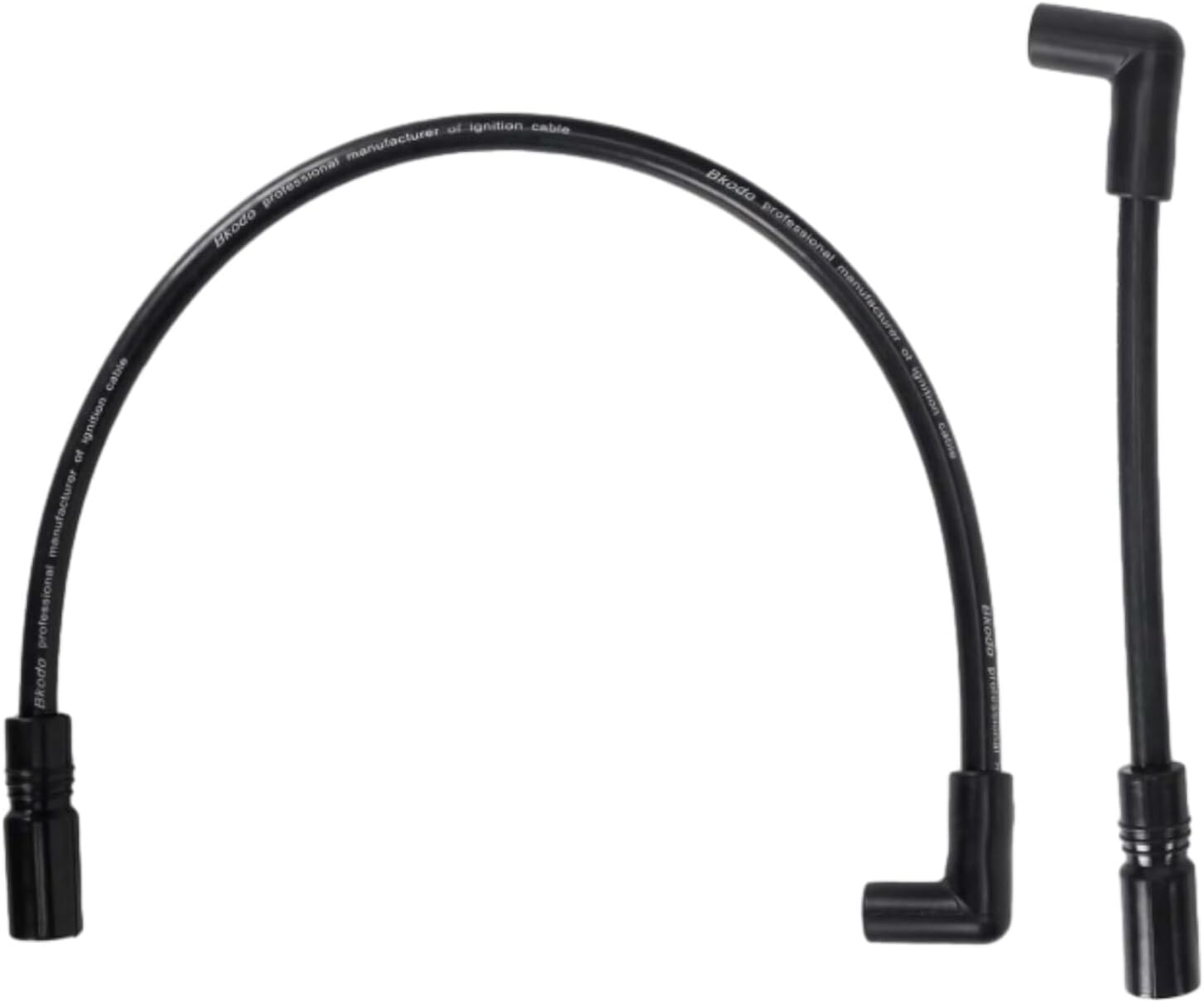 Automotive Replacement Parts 10.4mm Spark Plug Wires for Harley-Davidson Big Twin Dyna Super Glide DYNA-409BK Mod-A98P-1914