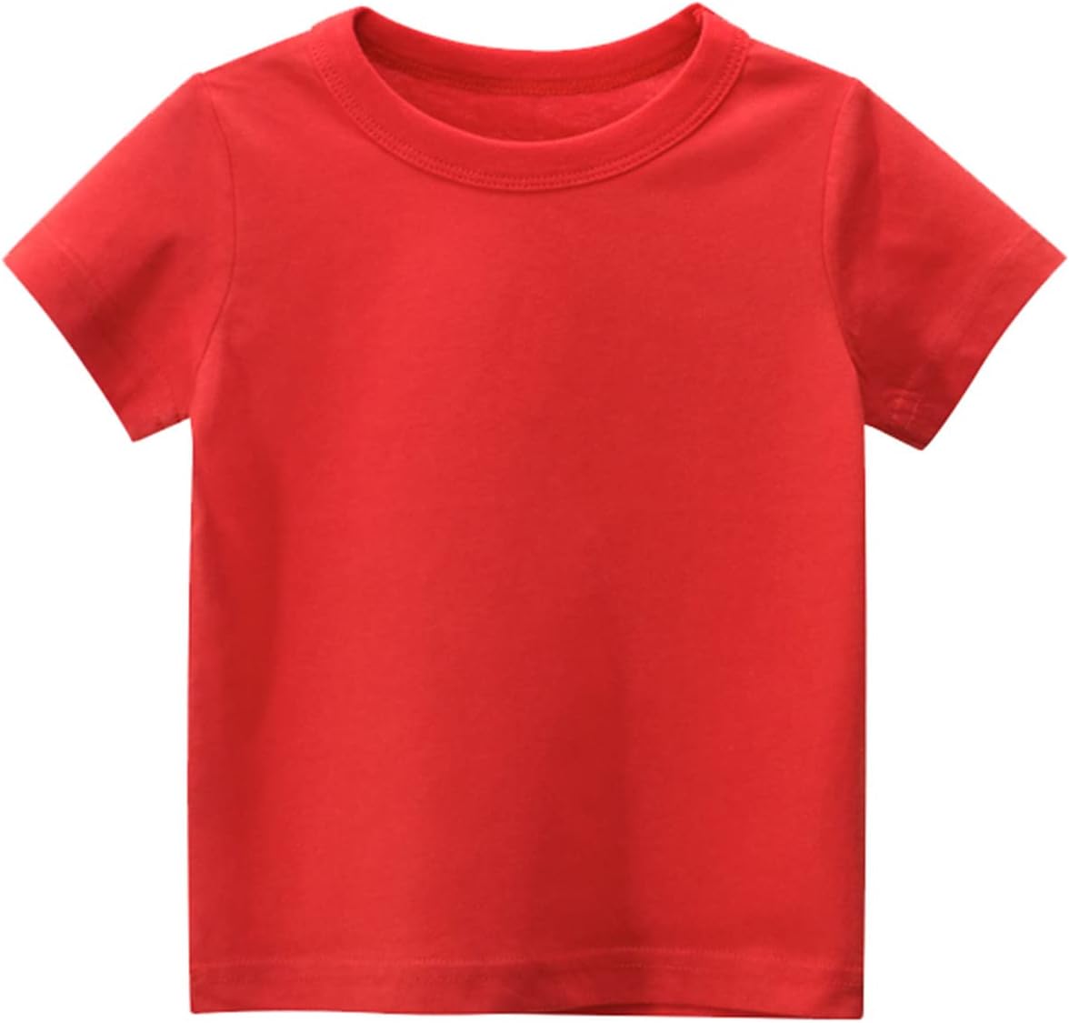 Betadog Niños Niñas Monocolor Camisetas Cortas De Manga Corta Camiseta De Verano Camiseta Top Ropa De Danza Gimnasia Disfraces Edad