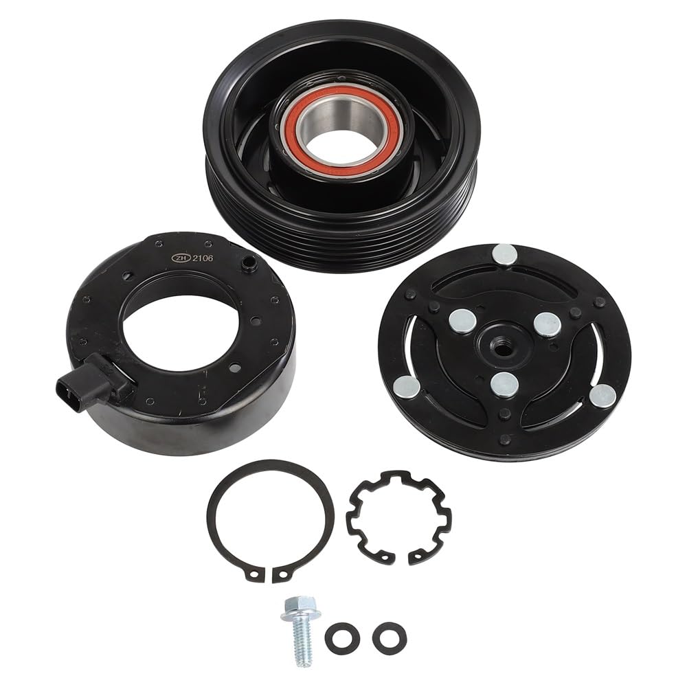 ECCPP A/C Compressor Clutch 2012-2019 for Fiat 500 L4 1.4L