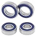 All Balls Racing 25-1105 Wheel Bearing Kit Compatible with/Replacement For Suzuki RM 250 1977