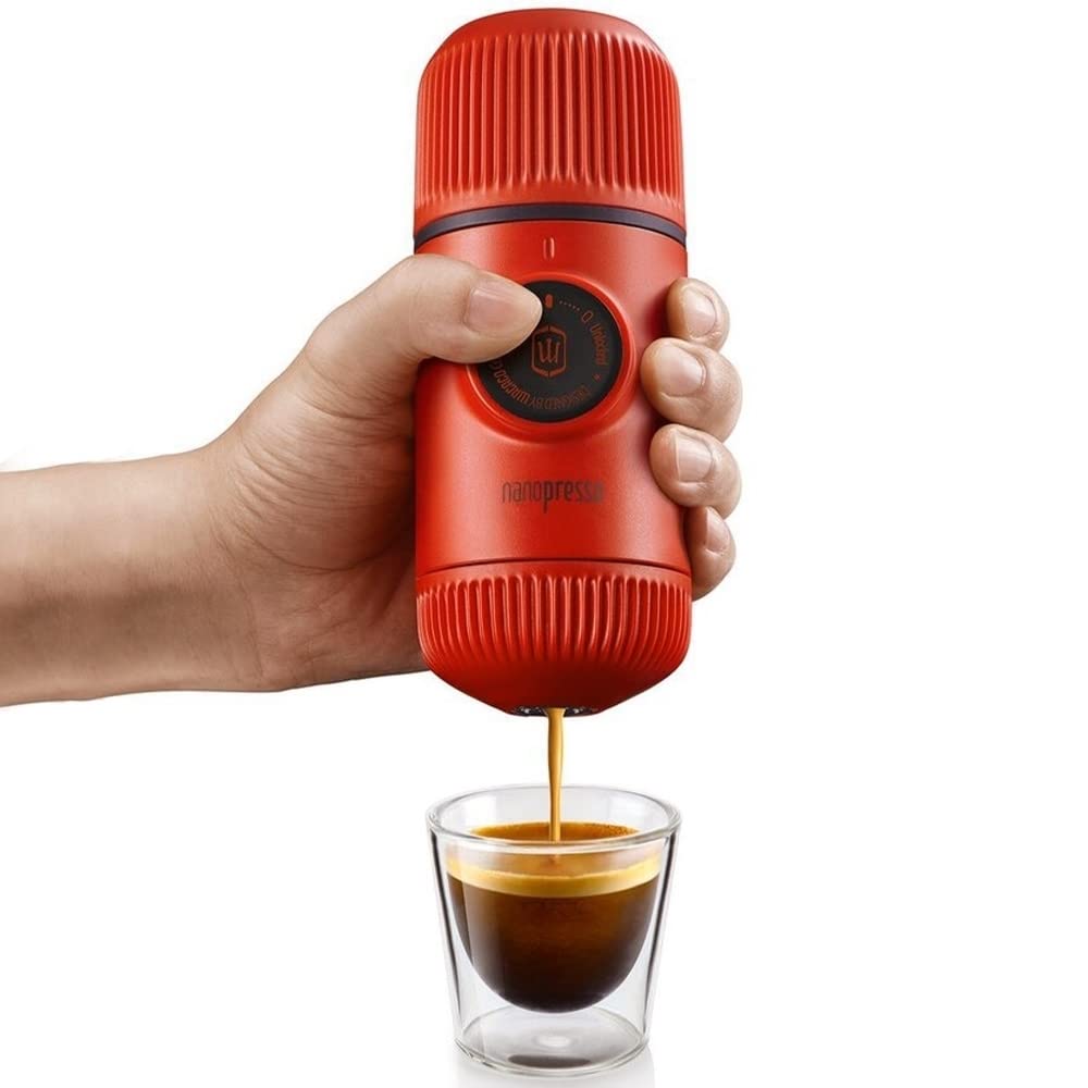 WACACO Nanopresso inkl. Schutzhülle Rot