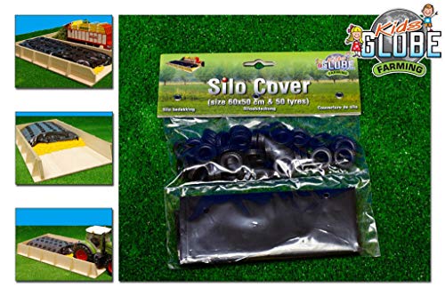 Van Manen 571884 - Cubierta para silo (lámina de plástico y 50 neumáticos)