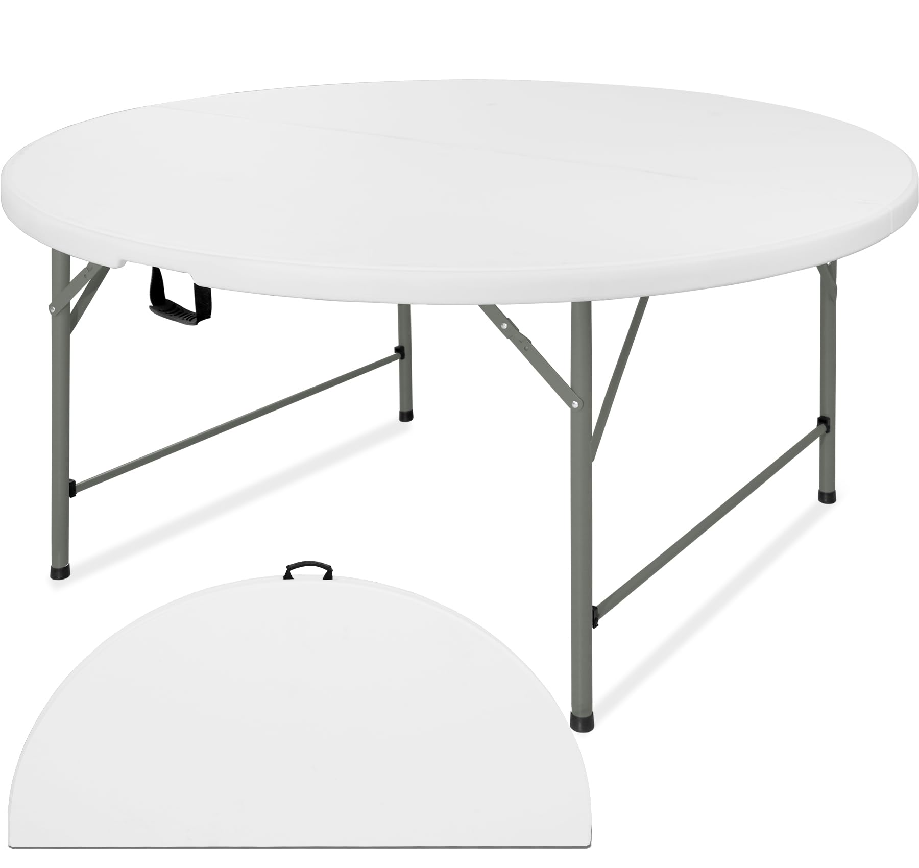 JALANCY 6 FT Round Folding Table
