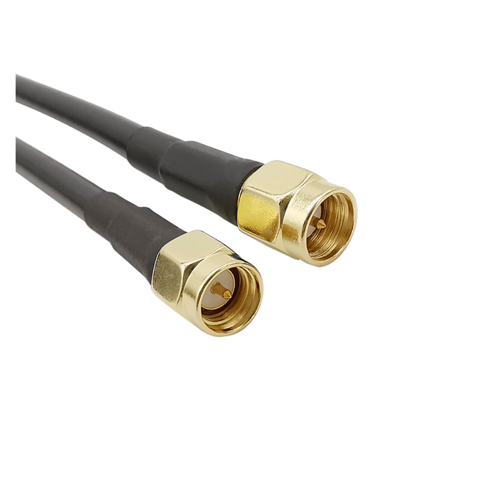 Demasiado SMA wtyczka męska do wtyczki męskiej SMA LMR195 50 omów RF kabel koncentryczny 0-3GHz LMR-195 przedłużacz anteny przewód rozruchowy (kolor: 8 m)