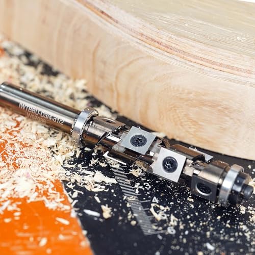Fraise à défoncer en spirale SpeTool pour rainurage et découpe de bois précise