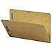 Smead 19813 Kraft K Style Fastener Folders Straight Cut Top Tab Legal Brown 50/Box