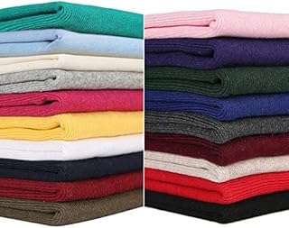 Rib Knit Trim Fabric,Ribbing Material for Cuffing Waistband & Neckbands Stretch Cotton Poly 1x1 Rib, Versatile for All Weight Fabrics That Need Support or Revamp Trimming. Jet Black, One Metre