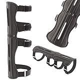 Jeder Armschutz hat sein spezielles Design und sticht aus der Masse heraus.