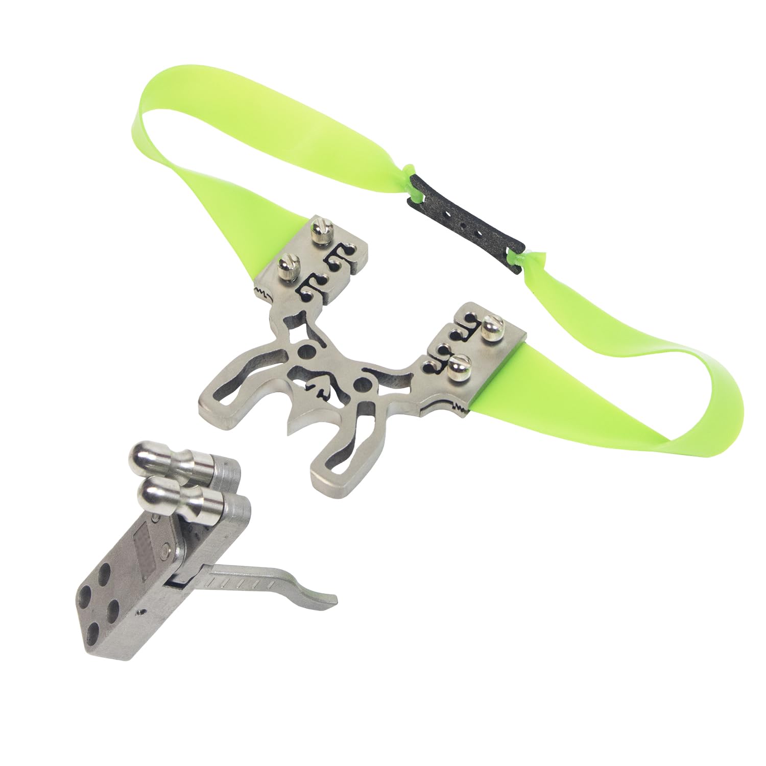 MXLUSINE DIY Hunting Catapult Rifle Slingshot Gun Trigger Release Mechanism Accessories