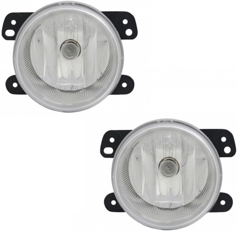For Jeep Grand-Cherokee 2011 2012 2013 Fog Light Assembly Driver OR Passenger Side | Single Piece | w/ Trailhawk Package | CAPA Certified | For CH2594103, CH2594103C | 05182026AA, 5182026AA