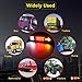 LIMICAR 19 LED Red Amber White Integrated Trailer Tail Lights Bar 12V Turn Signal Running Lamp for Trailer UTV UTE RV ATV Truck 2PCS