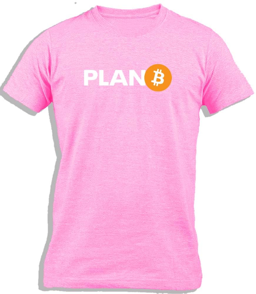 Ay Cabron™ Plan B "B" | Bitcoin Funny Sarcastic Alternate Saving Plan Cotton T-Shirt For Kids