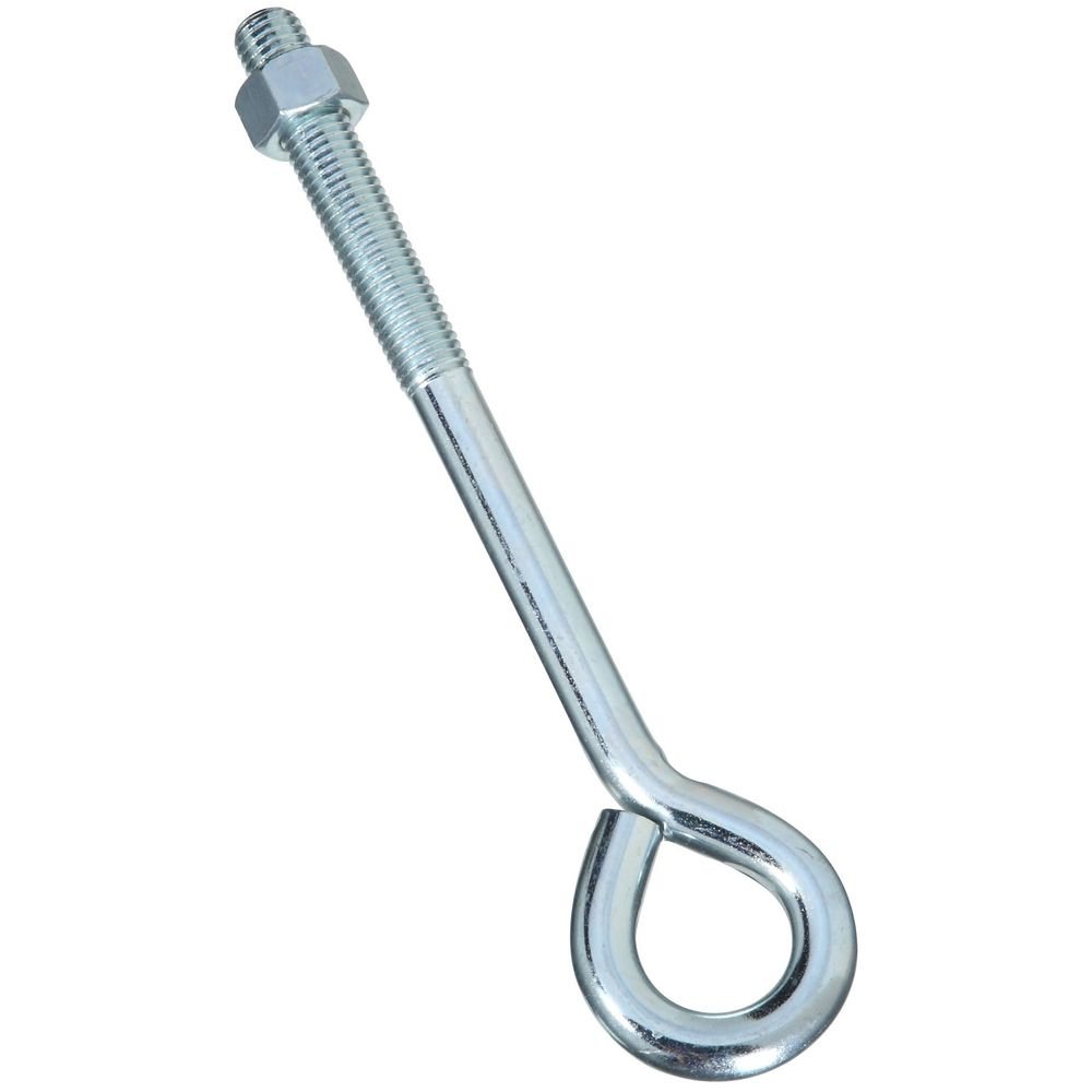 National Hardware Stanley N347-682 2160BC Eye Bolt Zinc Plated, 5/8" x 10", 1 Count (Pack of 1)