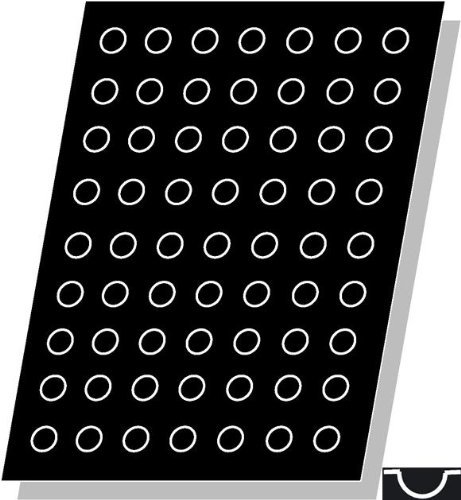Half-Size Flexipan 0.12 oz Mini Half-sphere 0.17 Oz, 23mm Dia x 11mm Deep (7/8