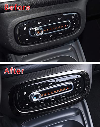 Autocollant commande climatisation Smart 453 intérieur auto - 3