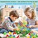 Lktvys Kids Dinosaur Tower Stacking Game! 64PCS Upgraded Stacking Blocks – Bigger, Smoother & Faster | STEM Toys for Kids Ages 3-8 & Adults | Family Party Game for Birthdays & Holidays