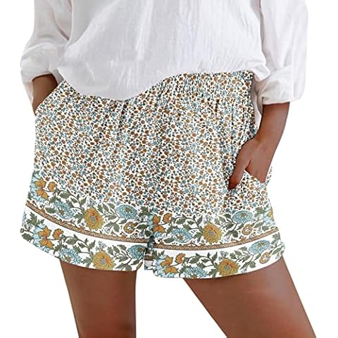 Zilosconcy Pantalones Cortos de Verano para Mujer Cover