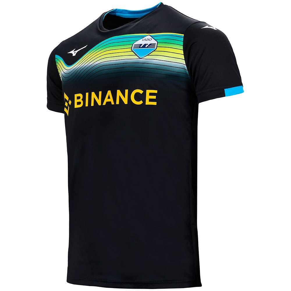 Lazio Stagione 2022/23 Seconda Divisa Ufficiale Maglia Uomo, Nero, S :  Amazon.it: Sport e tempo libero