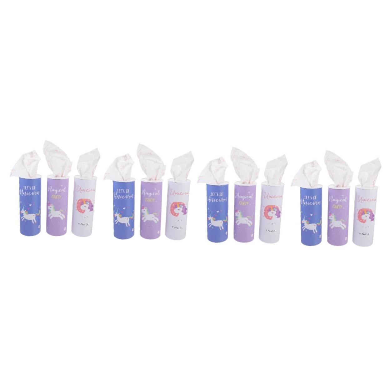 SHERCHPRY Servilletas Decorativas Unicornio Absorbentes Y Resistentes Para Fiestas Cumpleaños Y Reuniones Familiares 3 Piezas X 4