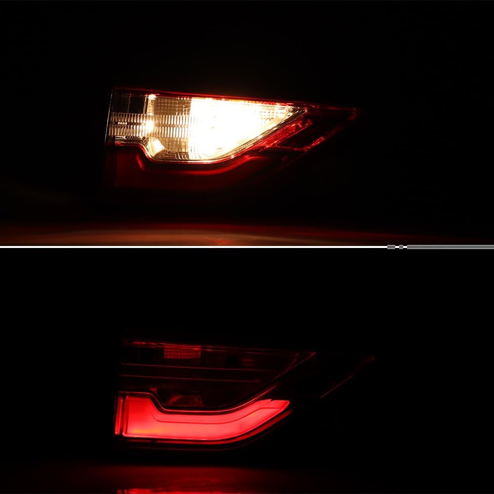 Astra Depot Left Driver Side LED Halogen Running Inner Tail Light Reverse Lamp Compatible for 2018-2021 Chevrolet Traverse GM2802117, 85164974, 84835392, GM2802117N, GM2802117P, 84237384, 84416256