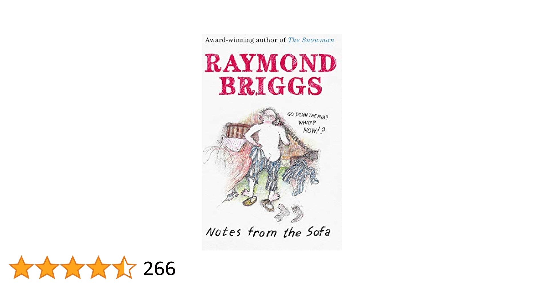 洋書 RAYMOND BRIGGS Notes from the Sofa Amazon.com: Notes From the Sofa eBook : Briggs, Raymond