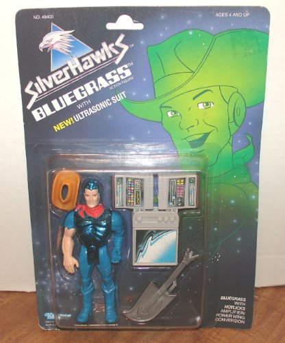 Silverhawks blue grass/ bluegrass with ultrasonic suit