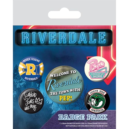 Riverdale BP80679 Insignias, Madera, Multicolor, 10 x 12.5cm