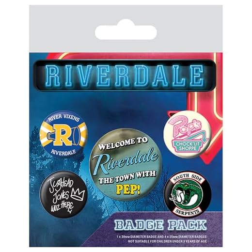 Riverdale BP80679 Insignias, Madera, Multicolor, 10 x 12.5cm