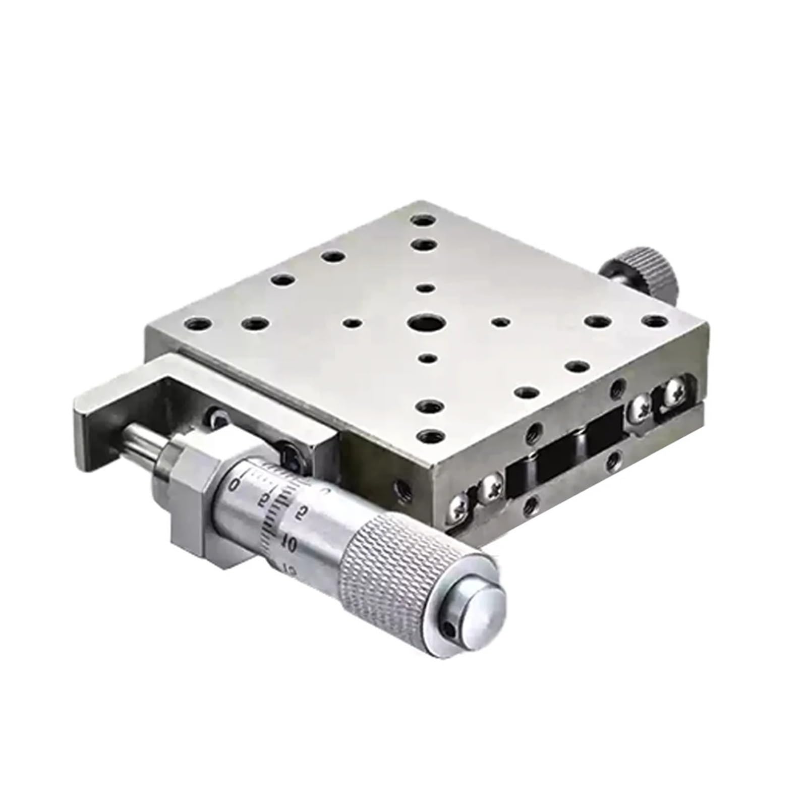 IGNVXMGKP X Axis LBX50-L Translation Optical Sliding Table 50 * 50mm Stainless Steel Manual Displacement Linear Stage(LBX50-L)