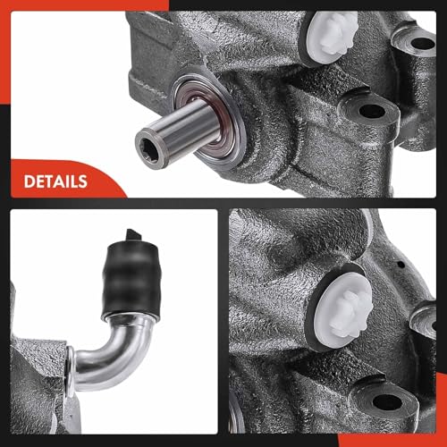 A-Premium Power Steering Pump, Compatible with Ford Focus 2000 2001 2002 2003, L4 2.0L DOHC Engine, Replace # 1M5Z3A674AARM by A-Premium - Image 8