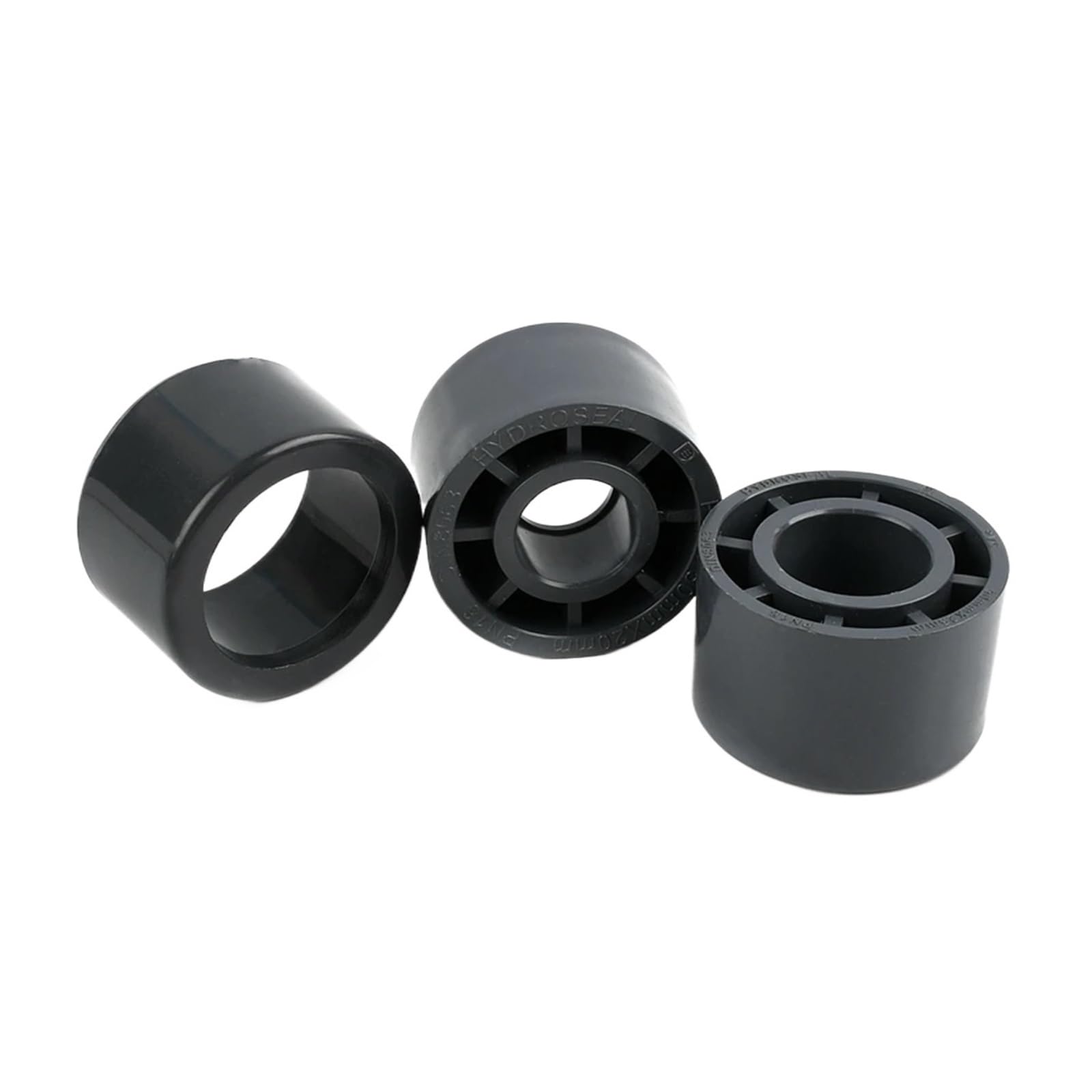 Genérico Conector Reductor de tubería de PVC de 20/25/32/40/50 mm for Acuario, Peces, Rellenos de tubería de PVC, buje de tubería for riego de jardín, 1/5/10 Unidades(O.D 20mm-I.D 16mm,10 Pieces)
