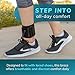 BraceAbility AFO Foot Drop Brace - Adjustable Soft Ankle Foot Orthosis Drop Foot Brace for Men and Women, Walking with Shoes, Toe Lifter Support, Dorsiflexion Assist Brace Fits Left or Right (L/XL)