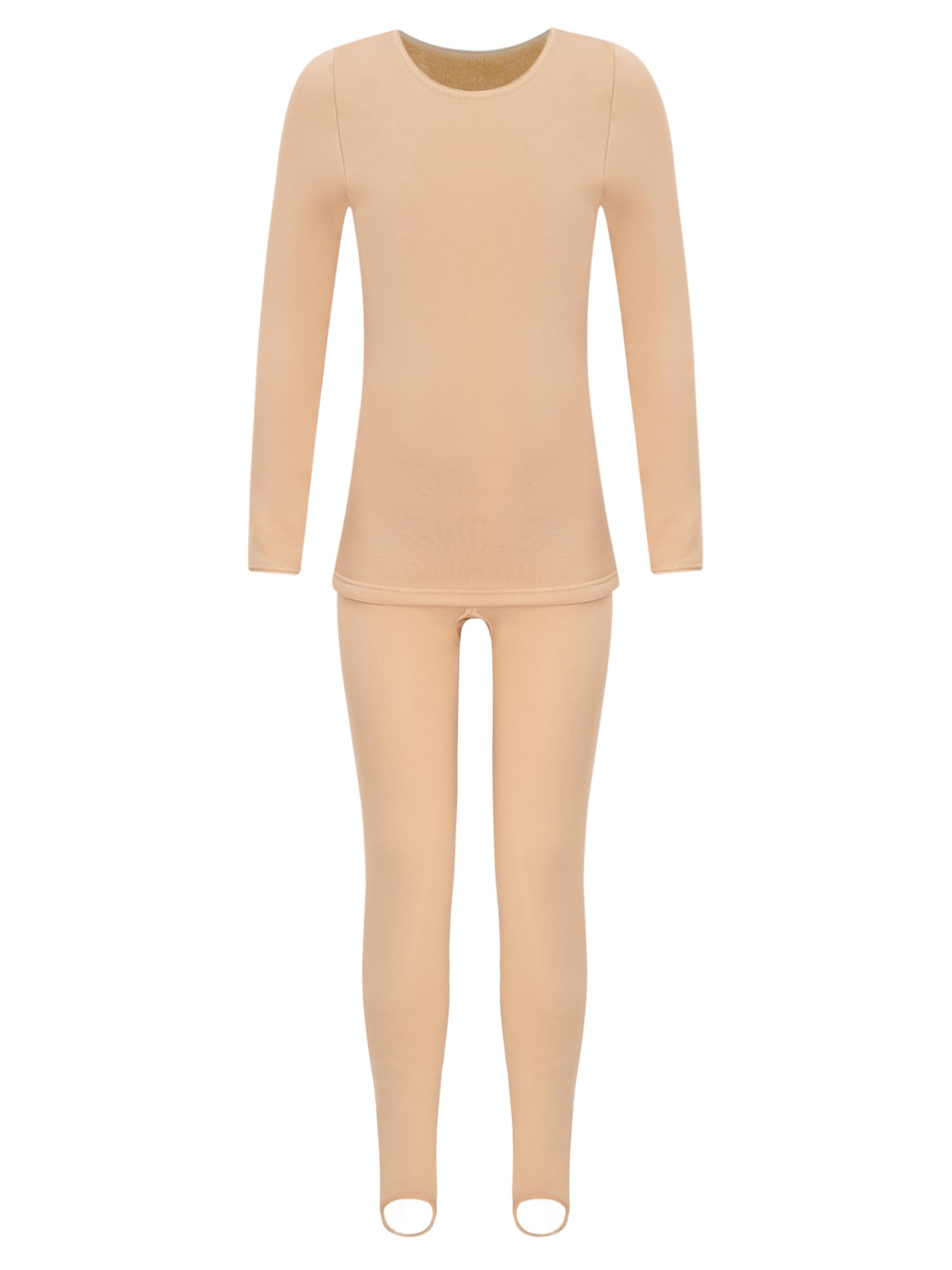 Conjunto de ropa interior térmica para niña, camiseta térmica de manga larga, con calzoncillos térmicos, ropa interior de esquí, entrenamiento deportivo