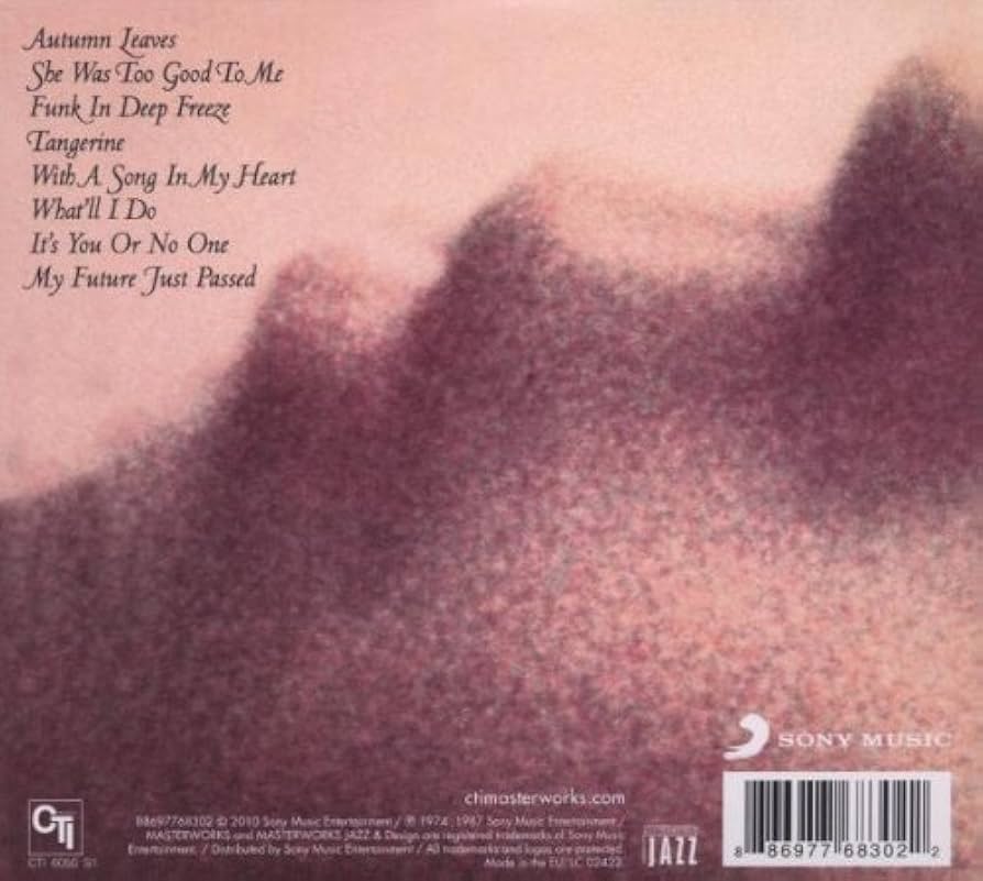 LP Chet Baker 枯葉 She Was Too Good To Me GP3004PROMO CTI プロモ /00400 LP Chet Baker 枯葉 She Was Too Good To Me GP3004PROMO CTI