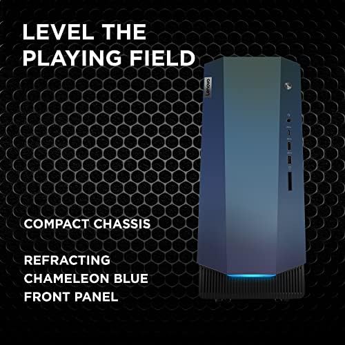 Lenovo IdeaCentre Gaming 5 Tower 13.6L Desktop PC (Intel Core i5-11400F, 8GB RAM, 512GB SSD, NVIDIA GeForce RTX 3060 12GB GDDR6, Windows 11 Home) - Raven Black